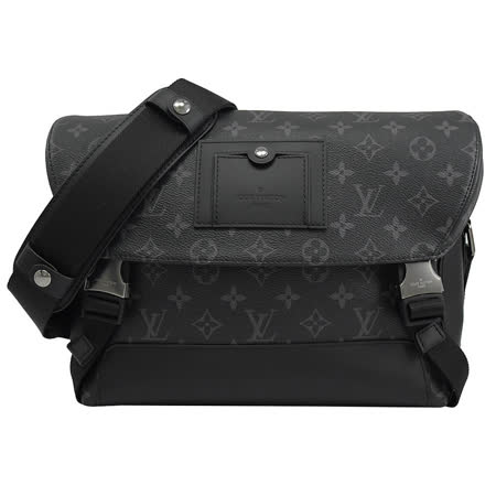 Louis Vuitton LV M40511 Messenger PM 黑經典花紋翻蓋雙扣斜背包 現貨