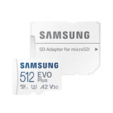 Samsung 三星 EVO Plus microSDXC U3 A2 V30 512GB記憶卡