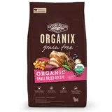 【ORGANIX 歐奇斯】95%有機無穀小型犬飼料 4LB