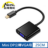【台灣霓虹】Mini DP公轉VGA母轉接線