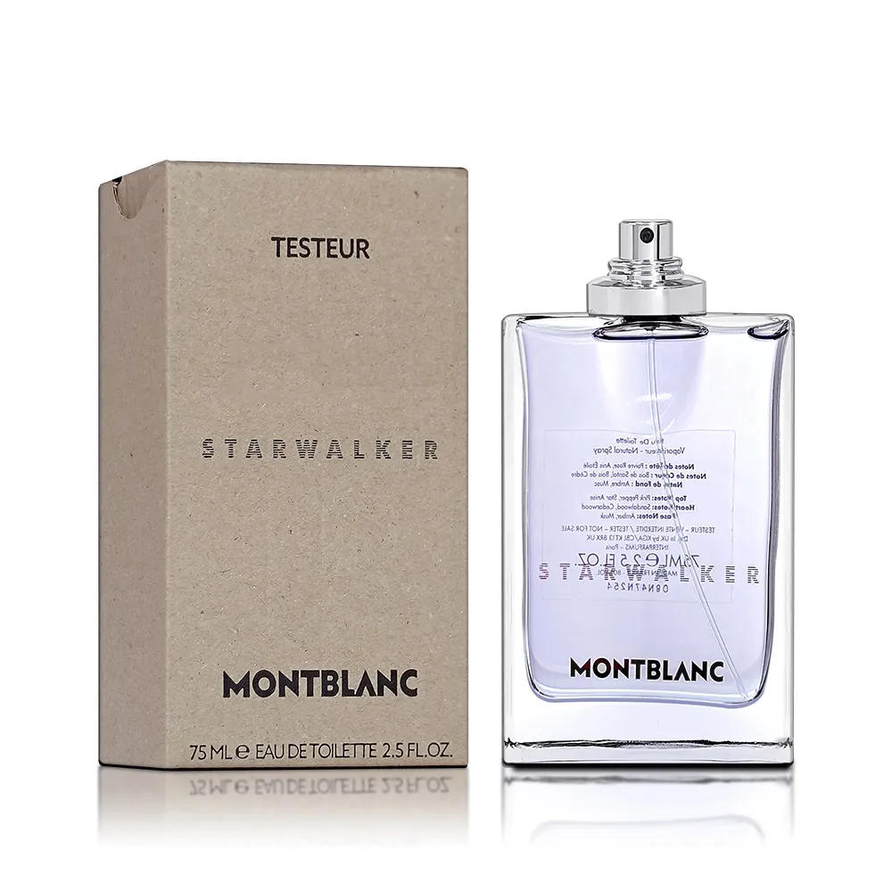 MONTBLANC 萬寶龍 星際旅者男性淡香水 TESTER 75ML 環保包裝 無蓋