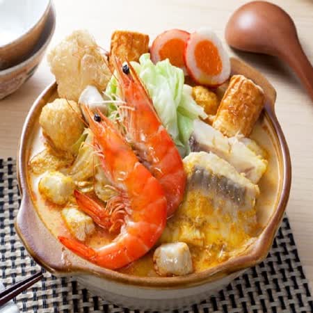 【呷七碗】叻沙海鮮鍋(840g/包)x3包