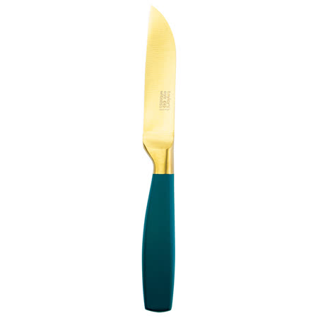 《TaylorsEye》削皮蔬果刀(孔雀藍8.5cm)