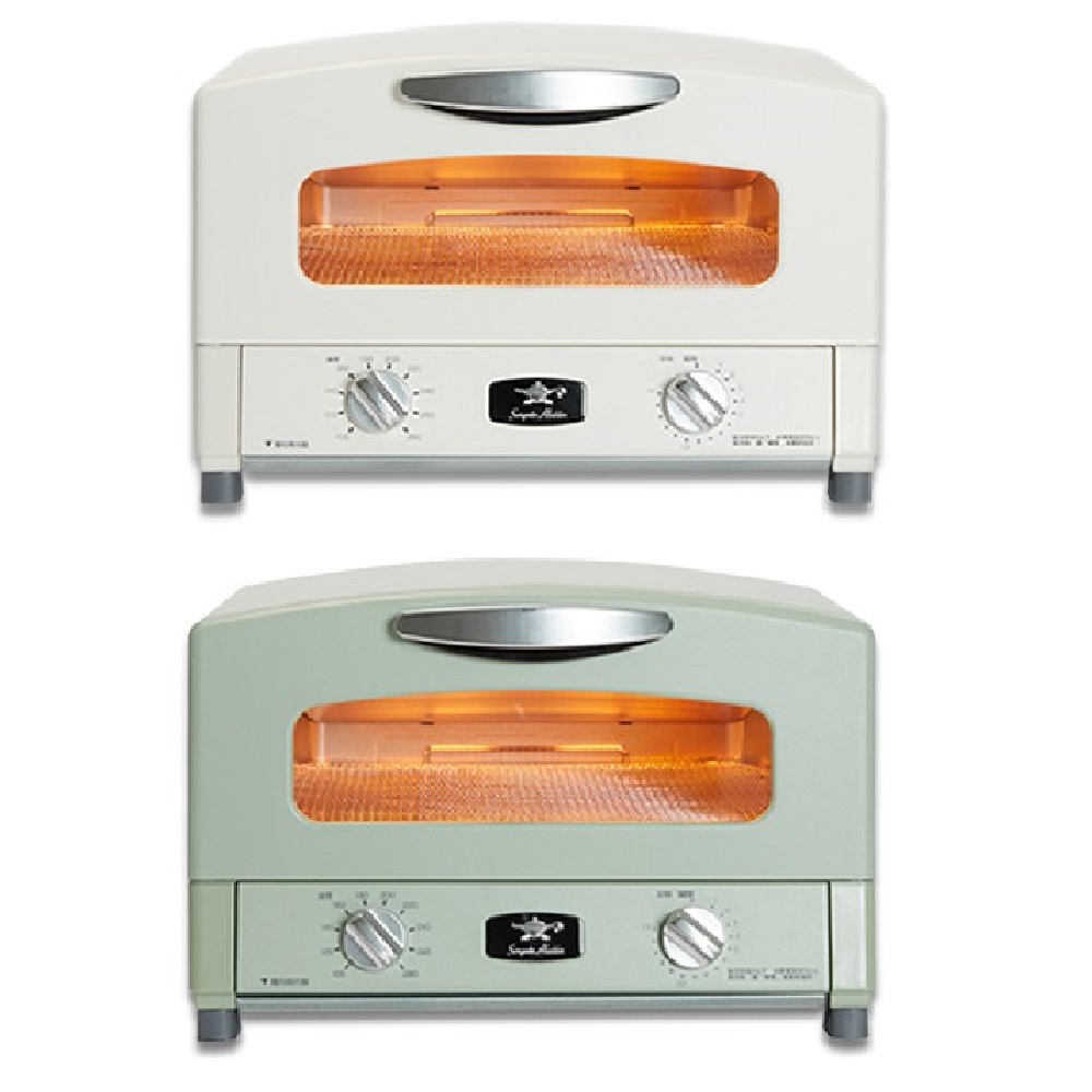 日本Sengoku Aladdin 千石阿拉丁 AET-GS13T 2枚焼復古多用途烤箱 專利0.2秒瞬熱