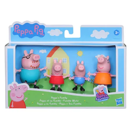 《 Peppa Pig 》粉紅豬小妹 佩佩豬家庭角色組