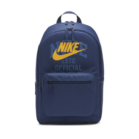 Nike 後背包 Heritage Eugene BKPK 軟墊保護套 小夾層 雙肩背包 上學 藍 黃 DJ7373-410 DJ7373-410