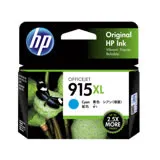 HP 915XL 3YM19AA 藍色 原廠高容量墨水匣