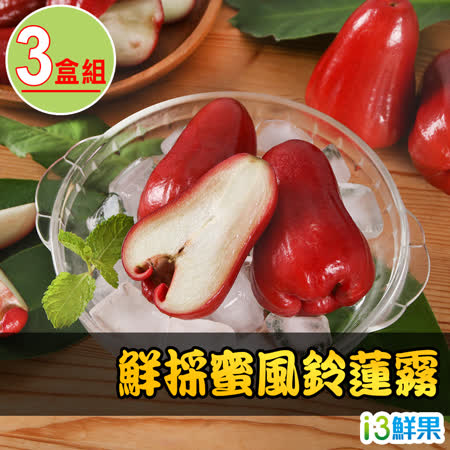 愛上鮮果
鮮採蜜風鈴蓮霧3盒