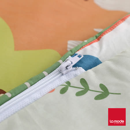 La mode寢飾 星夜熊睡寶包 環保印染100%精梳棉兒童睡袋
