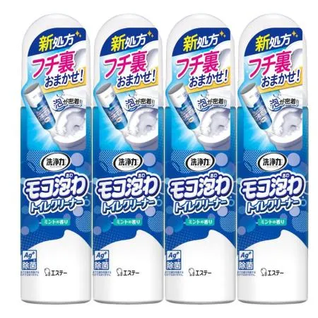 日本ST雞仔牌慕絲馬桶清潔劑-薄荷香250mlx4入