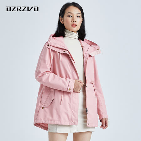 DZRZVD杜戛地 女款時尚兩件式風衣外套 (4色)