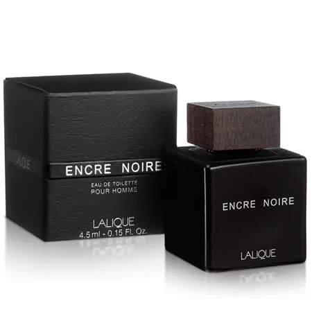 Lalique 萊儷 Encre Noire 黑澤男性淡香水小香(4.5ml)