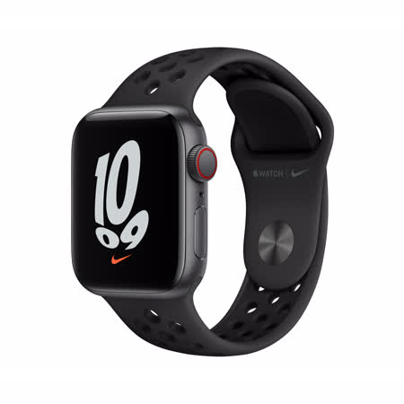 Apple Watch Nike SE (GPS) 40mm - 太空灰鋁金屬錶殼-Nike運動錶帶(MKQ33TA/A)