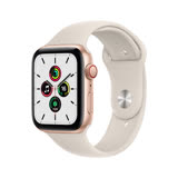 Apple Watch SE (GPS) 44mm - 金色鋁金屬錶殼-星光色運動錶帶(MKQ53TA/A)