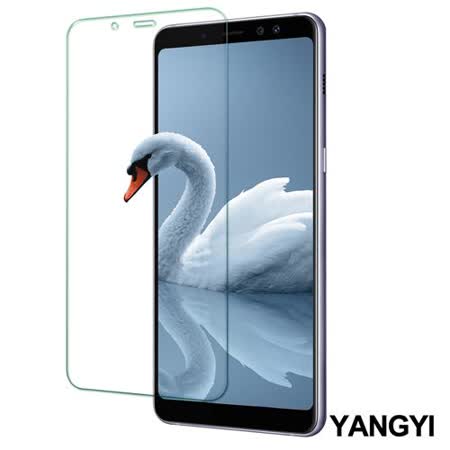 YANG YI 揚邑 Samsung Galaxy A8+ 2018 6吋 鋼化玻璃膜9H防爆抗刮防眩保護貼 -