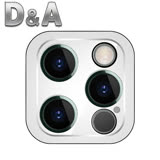D&A Apple iPhone 13 Pro Max(6.7吋)三鏡頭專用 全包覆鋼化玻璃鏡頭貼