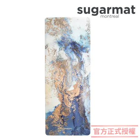 【加拿大Sugarmat】頂級加寬PU瑜珈墊(5.0mm) 追夢者藍色 Dream Catcher