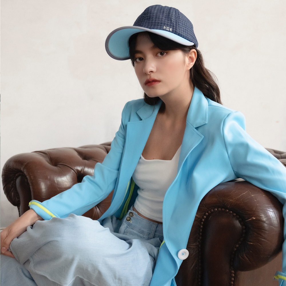 【HOII后益官方授權】時尚-西裝造型外套-藍
