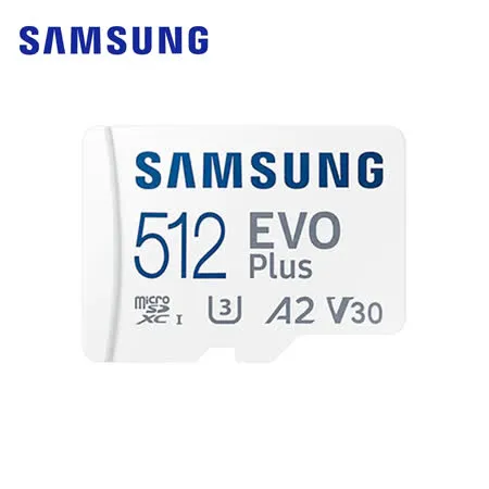 三星 EVO Plus microSDXC 512GB UHS-I MB-MC512KA