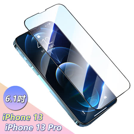 iPhone 13 iPhone13 Pro 6.1吋11D冷雕曲面滿版全覆蓋 鋼化玻璃膜保護貼