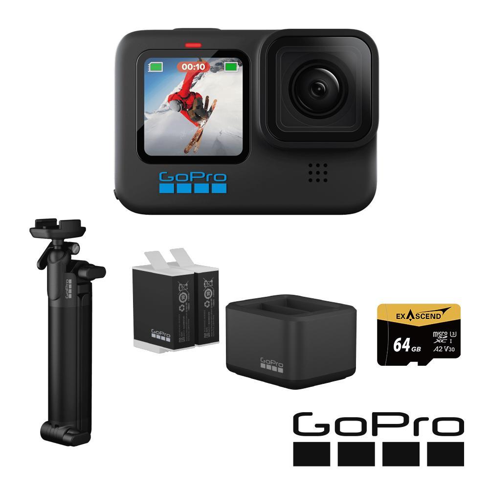 GoPro HERO10 Black 三向自拍套組 CHDHX-101 正成公司貨