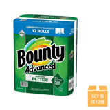 【Bounty】隨意撕特級廚房紙巾 107張x12捲