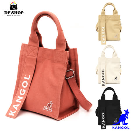 KANGOL
帆布可手提側背小方包