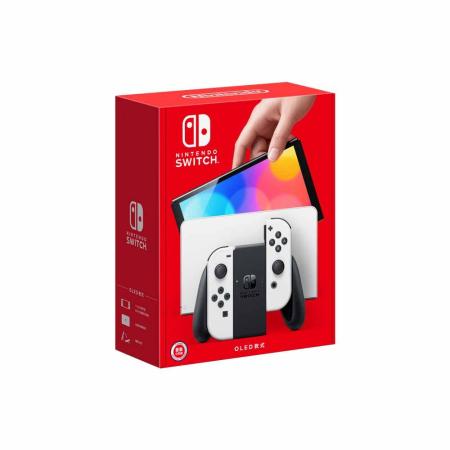 『快速到貨』Nintendo Switch OLED 款式主機 白色 (台灣公司貨)