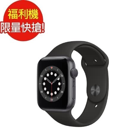 福利品_Apple Watch Series6(GPS)40mm-灰色(MG133TA/A)九成新智能手錶