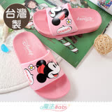 魔法Baby 女童鞋 台灣製迪士尼米妮授權正版舒適拖鞋 sd3309 17