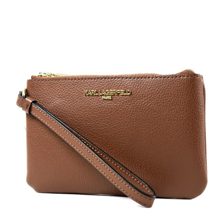 KARL LAGERFELD
防刮皮革拉鍊手拿包