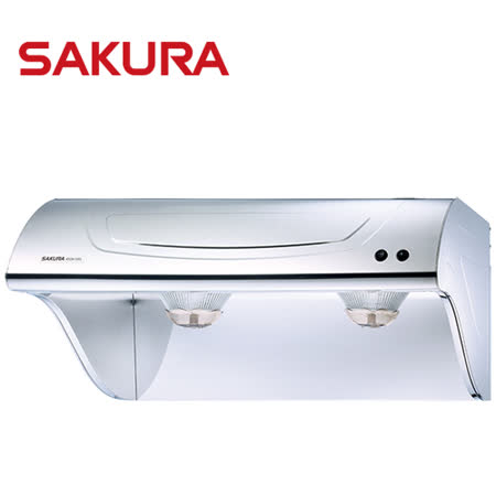 【促銷】櫻花SAKURA 80CM斜背式高速雙渦輪除油煙機 R-3261SL/R3261SL 送安裝
