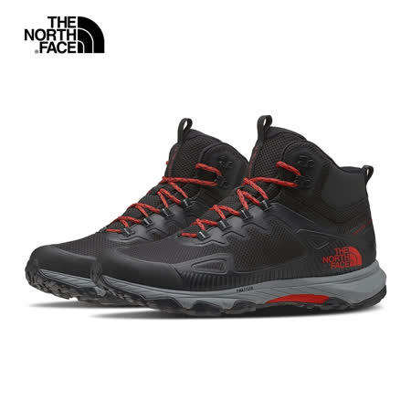 【The North Face】男 越野登山高筒鞋 黑NF0A46BUTJ2
