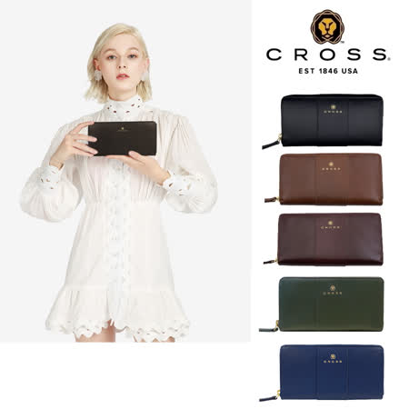 CROSS 限量1折 
賈姬限定款小牛皮長夾