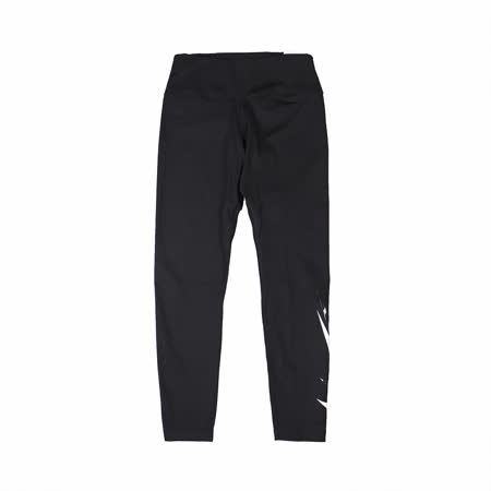 Nike 緊身褲 Running Leggings 勾勾 女款 Dri-FIT 吸濕排汗 內搭 慢跑 健身 黑白 DD6836-010 DD6836-010