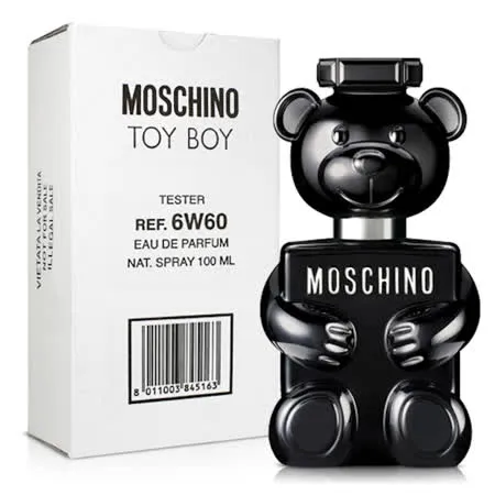 MOSCHINO 黑熊男性淡香精 100ml-Tester包裝