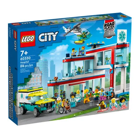 樂高積木 LEGO《 LT60330 》City 城市系列 - 城市醫院