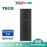 TECO東元231L變頻雙門冰箱R2311XHS含配送+安裝【愛買】