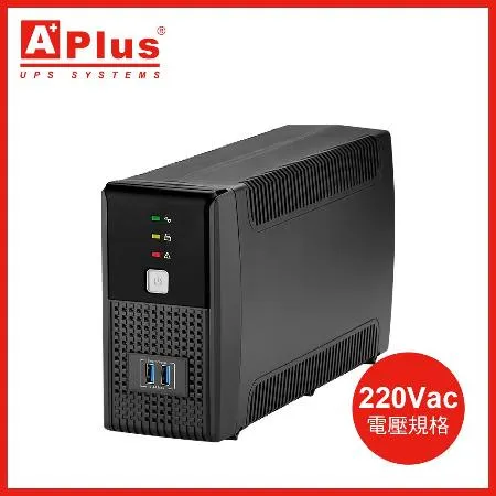 【電壓220V】特優Aplus 在線互動式UPS Plus1E-US800N(800VA/480W)