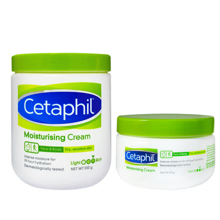 Cetaphil舒特膚 
溫和乳霜550g+250g