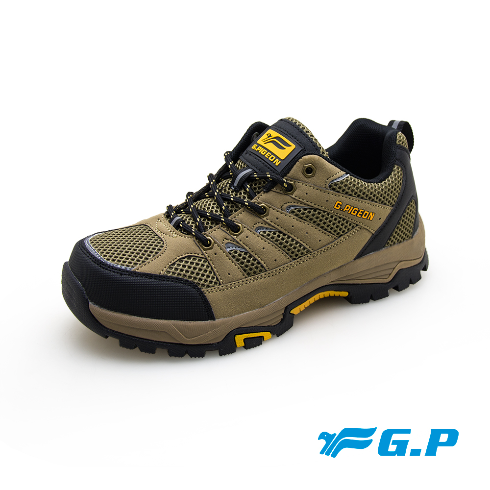 【G.P 男款登山休閒鞋】P7631M-30咖啡色(SIZE:40-44 共二色)