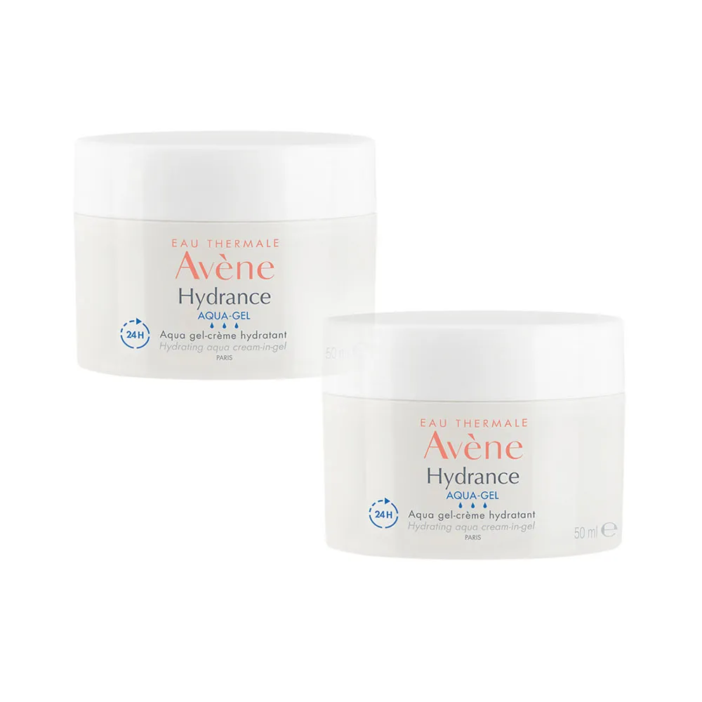Avene雅漾 24H保濕水凝霜50ml(2入組)