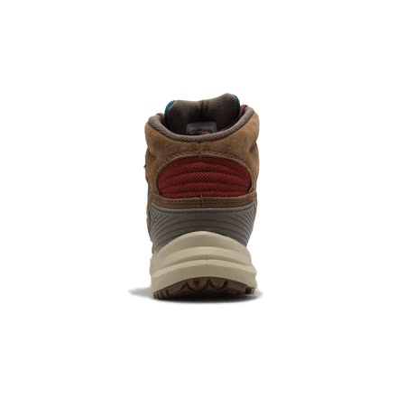 Merrell 戶外鞋 Ontario 85 Mesh WP 女鞋 中筒 防水 支撐 穩定避震 耐磨 黃金大底 棕綠 ML500128 ML500128