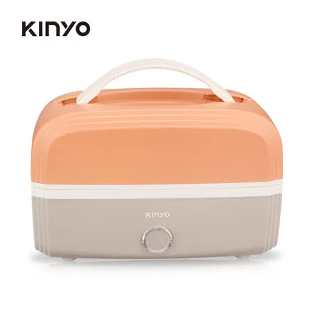 (特賣)【KINYO】多功能電子蒸飯盒(橘色)