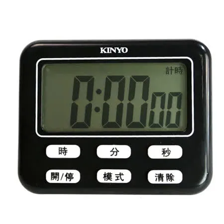 【KINYO】電子式計時器數字鐘 TC-10