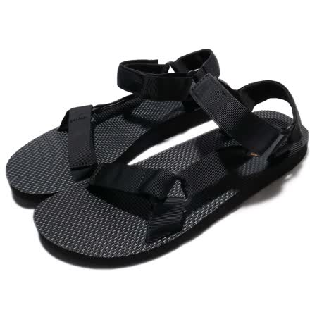 Teva 涼拖鞋 Original Universal 男鞋 休閒 魔鬼氈 綁帶 基本款 潮流穿搭 黑 1004010BLK 1004010BLK