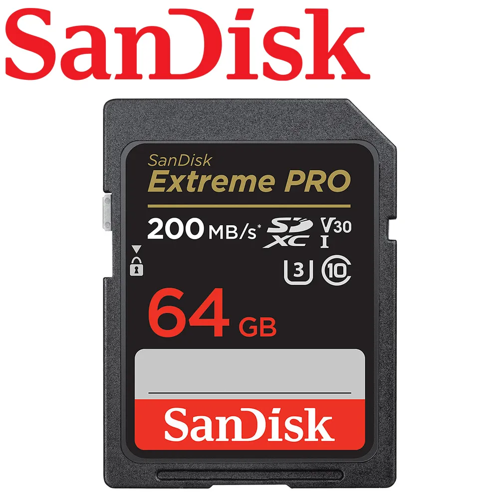 【快速到貨】SanDisk(公司貨) 64GB 200MB/s Extreme PRO SDXC U3 V30 記憶卡