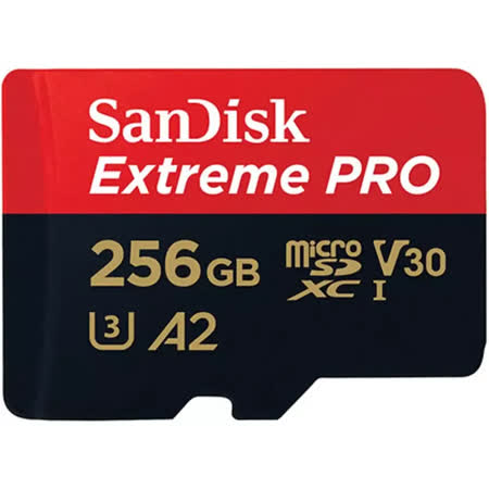 【公司貨】SanDisk 256GB 170MB/s Extreme Pro microSDXC U3 V30 A2 記憶卡