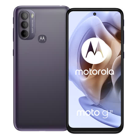 Motorola G31 (4G/128G) -加送側翻皮套+玻璃保貼~內附保護套