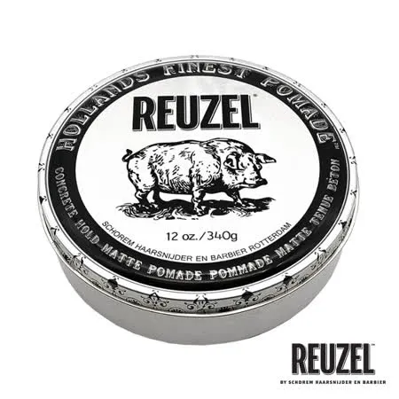 REUZEL 星耀豬超強水性無光澤髮蠟 340g